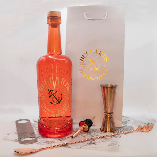 Mothers Day Gift Wrapped Bottle & Barware Set